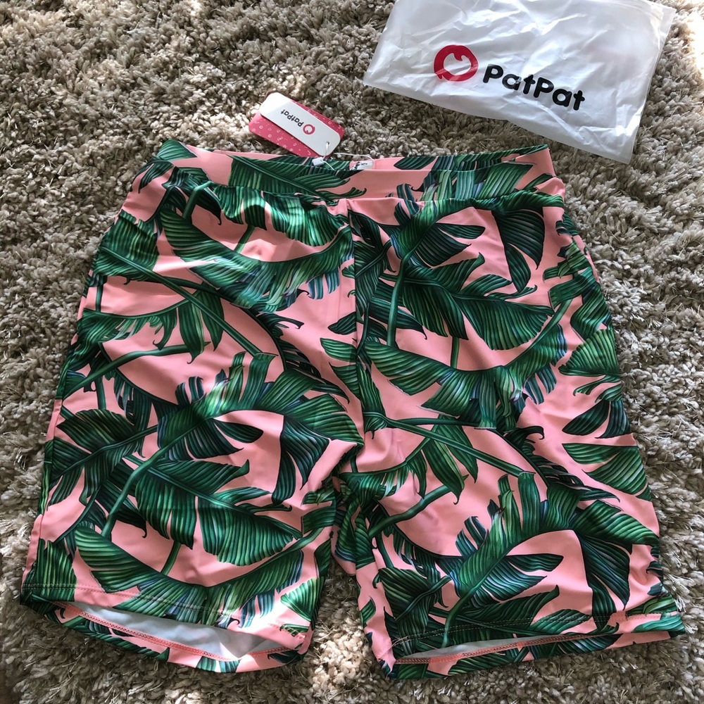 Matching Men’s Swim Trunks
